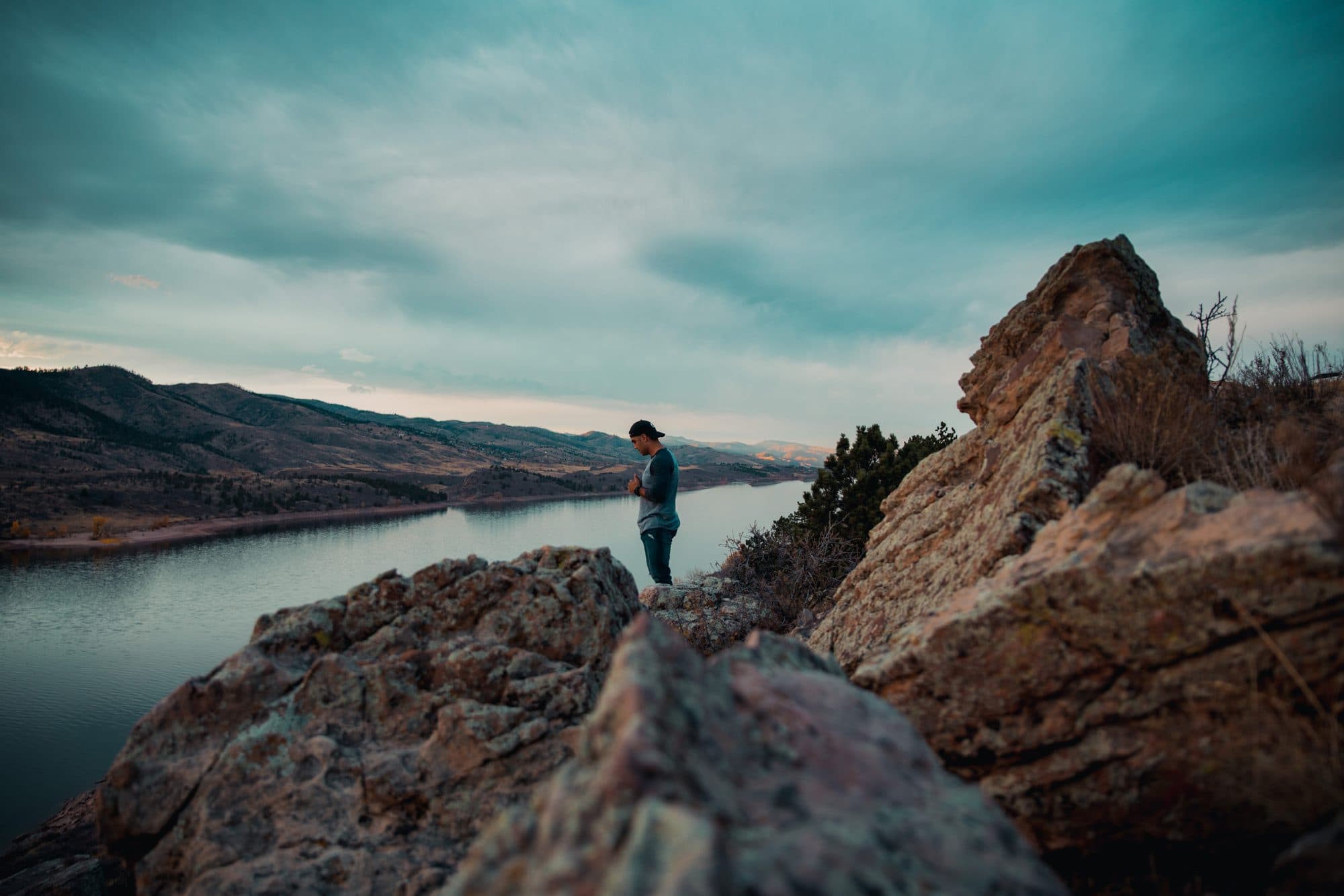 Horsetooth Reservoir in the Fort Collins foothills — telehealth reaches every corner of Colorado